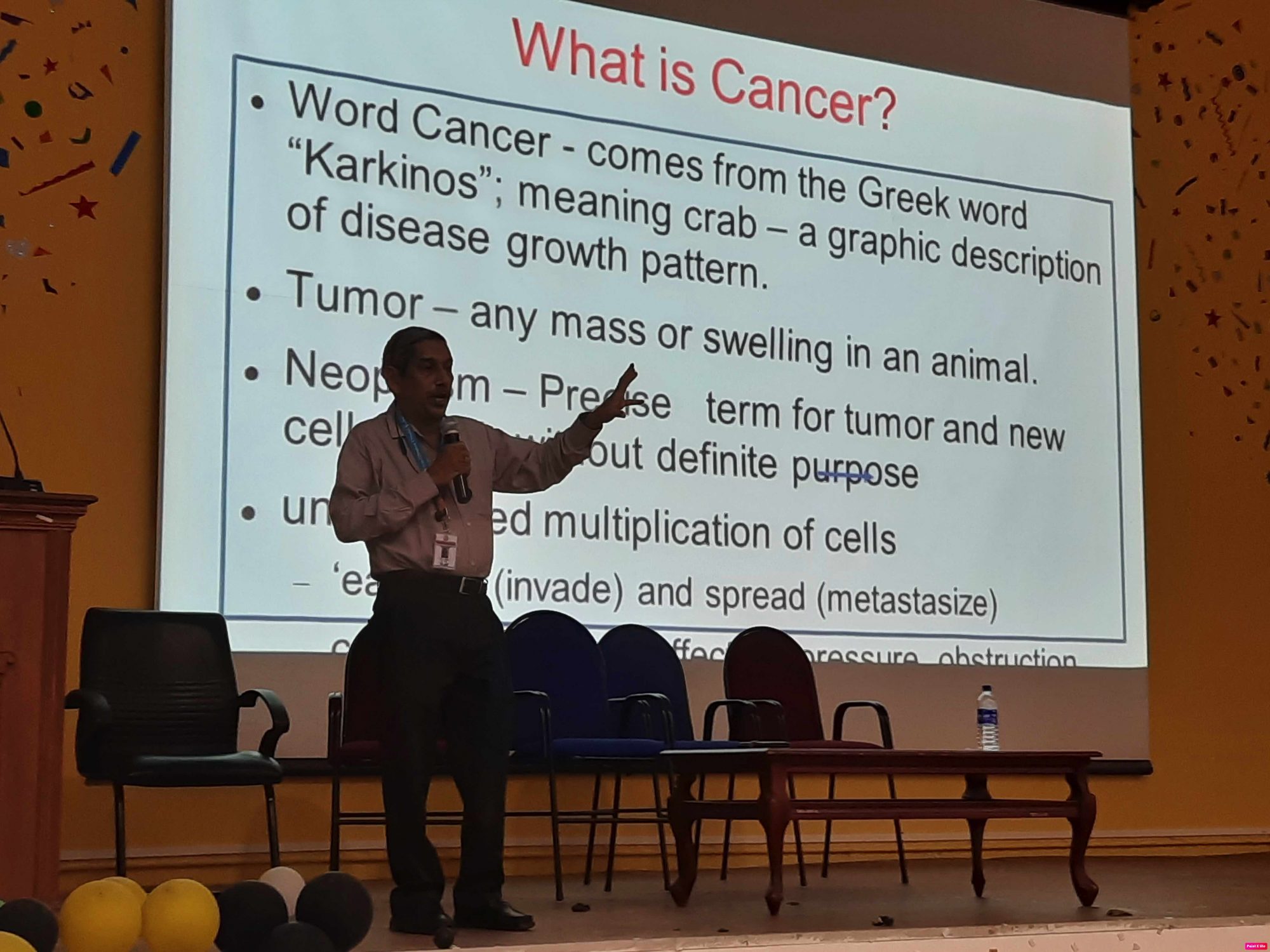 SUTAMS’ CANCER DAY Program