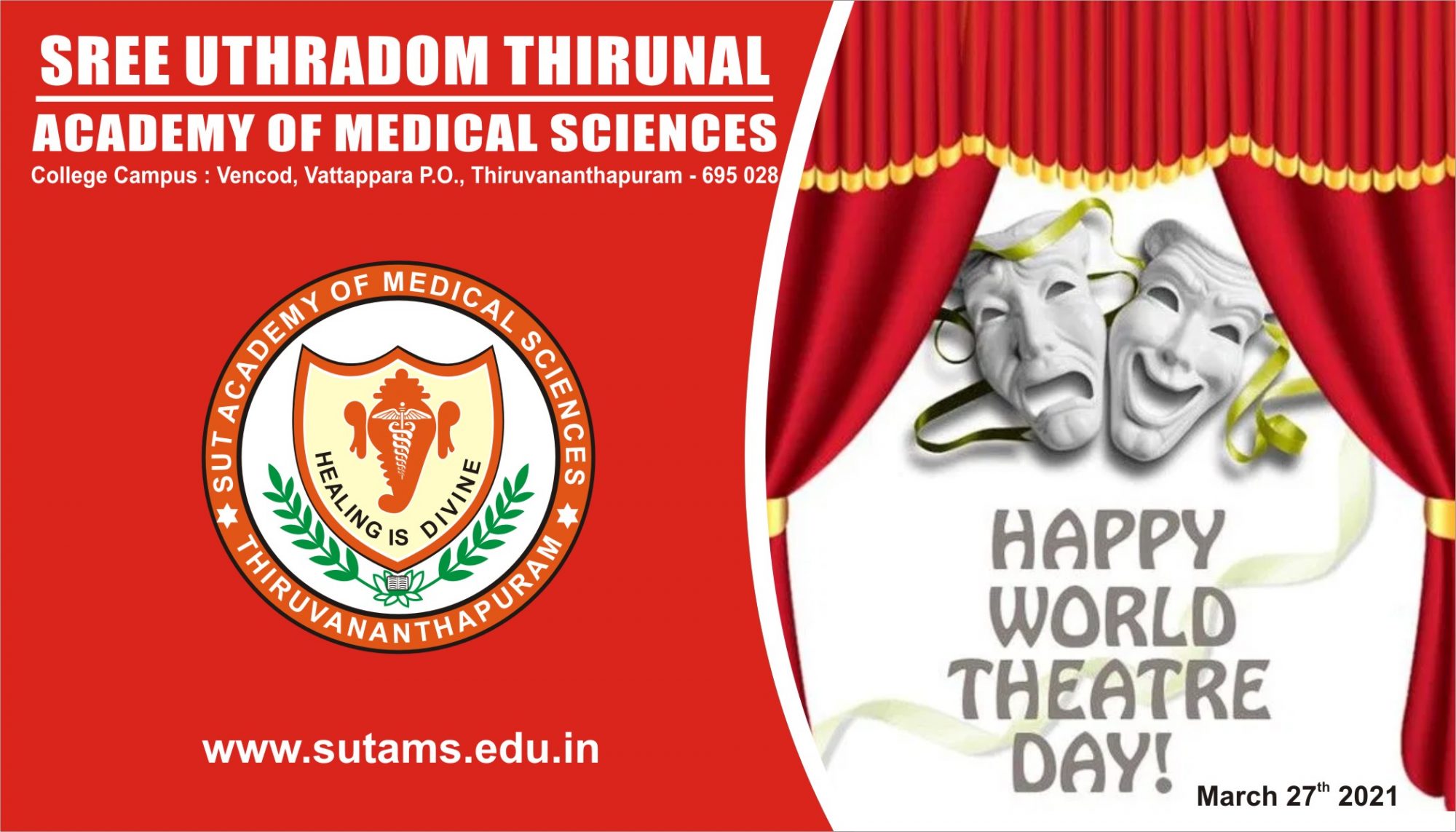 World Theatre Day – 2021