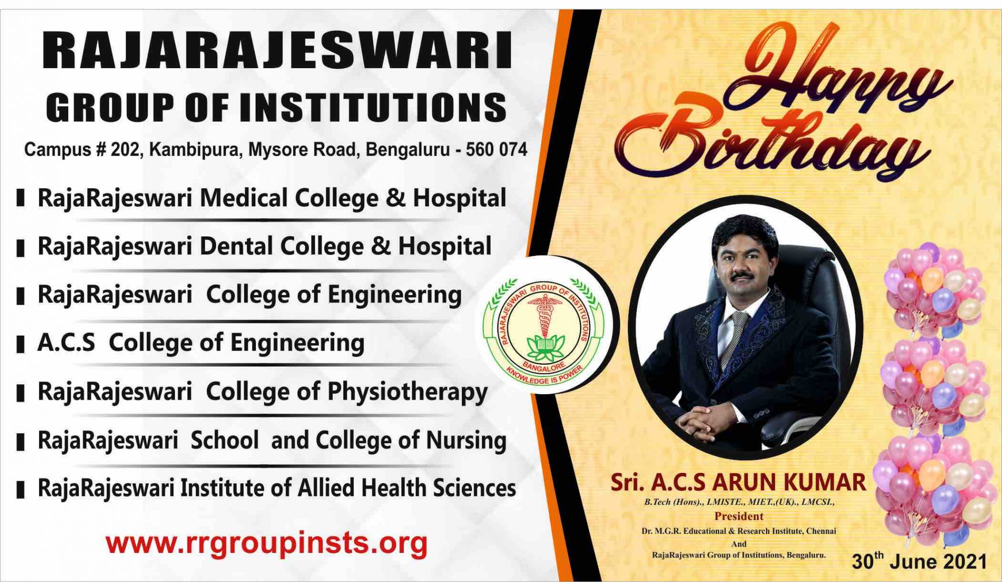 Vice Chairman’s Birthday Celebrations