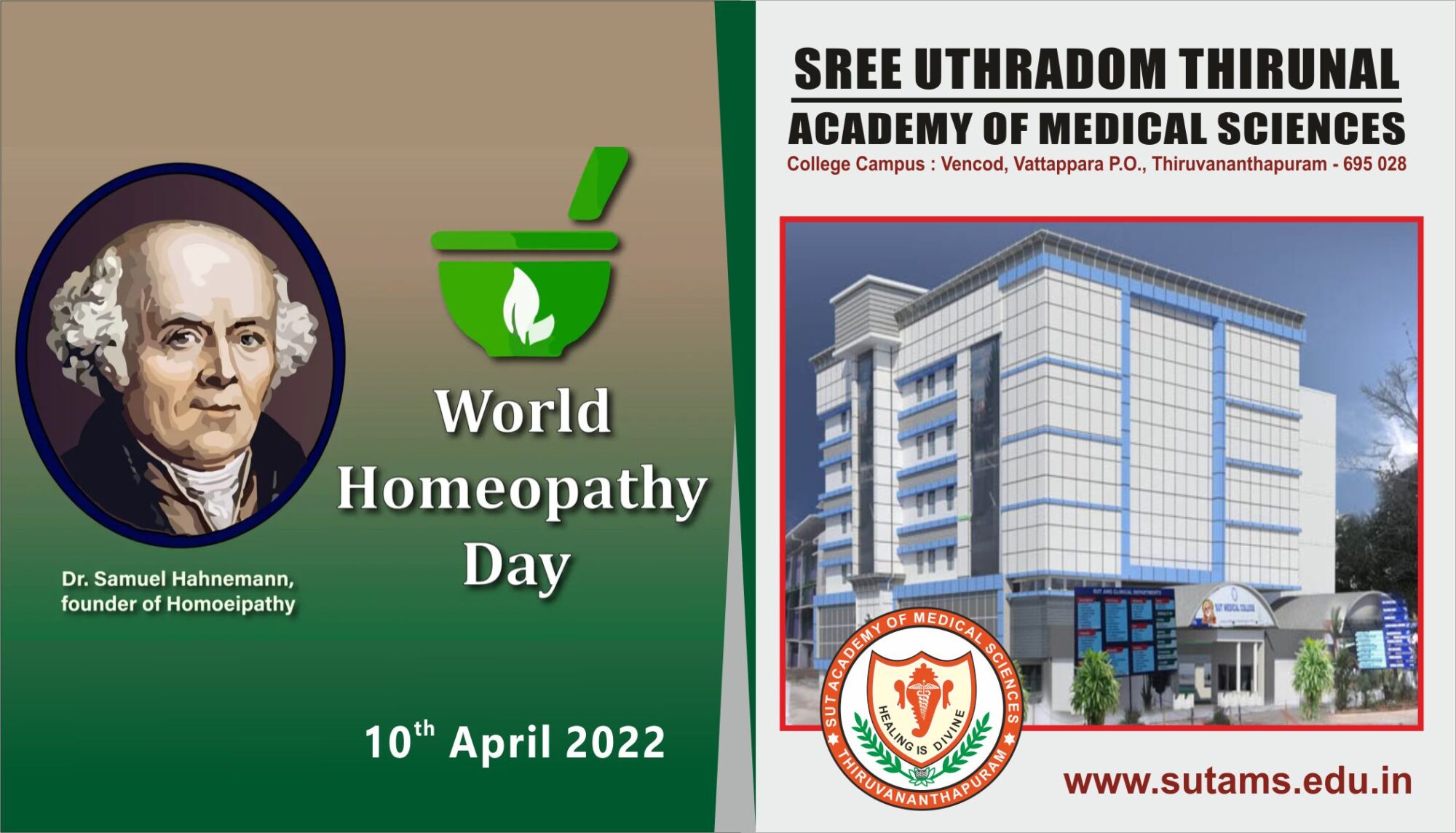 World Homeopathy Day