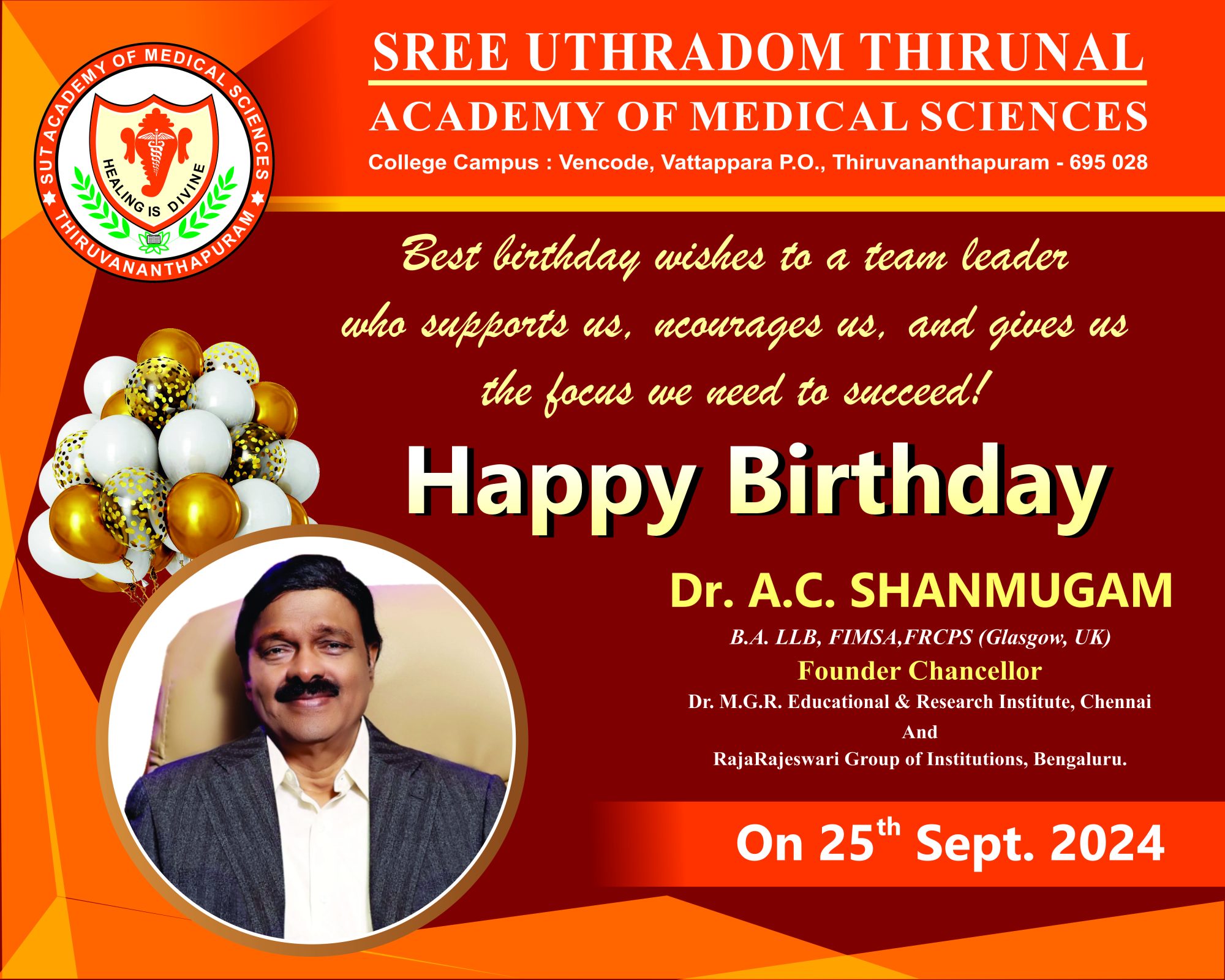 Celebrating the Visionary Behind Our Legacy! 🎉